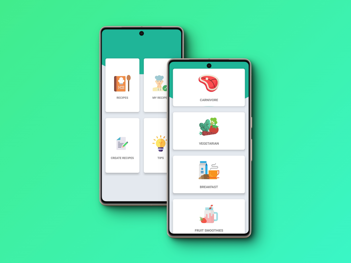 My Android Fresh Application for food recipes
